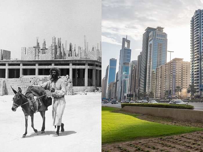 Dramatic photos show how radically Dubai has changed in 50 years