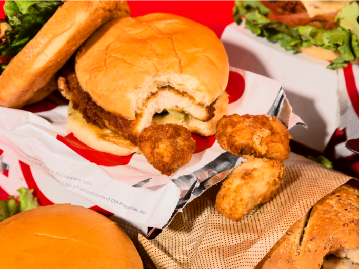 Chick-fil-A is on track to become the third-largest chain in America - and McDonald's and Wendy's should be terrified