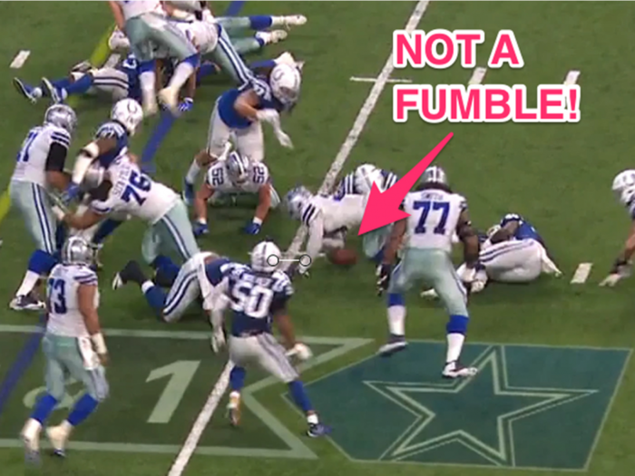 The NFL reversed a meaningless Ezekiel Elliot fumble 4 days after the game and it had huge implications for some fantasy leagues