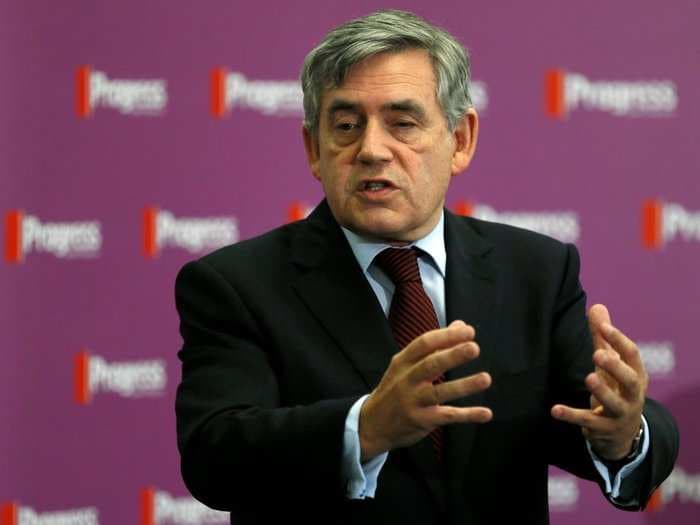 Former UK Prime Minister Gordon Brown joins $78 billion Swiss private equity firm