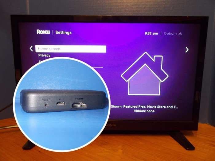 How to factory reset a Roku device