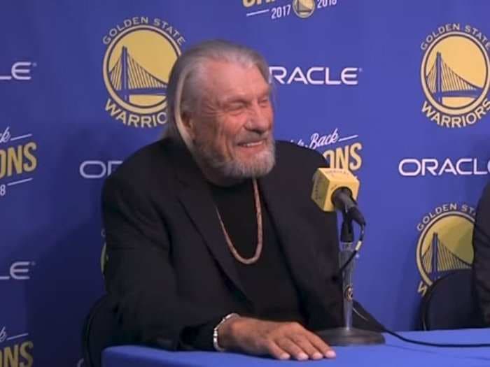 Long-time NBA head coach Don Nelson looks a lot different in retirement and is 'smoking some pot'