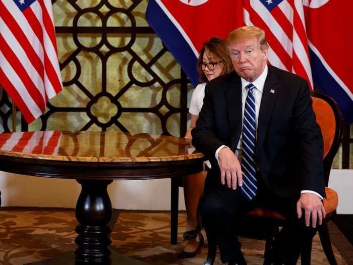 Trump says North Korea summit collapsed because Kim demanded total sanctions relief in exchange for closing only some of his nuclear sites