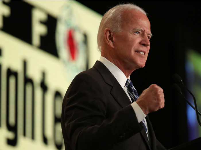 Joe Biden's team is reportedly blaming Bernie Sanders' camp for the trickle of stories from women about inappropriate contact