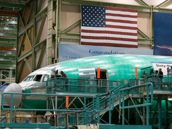 The US trade deficit hasn't been this small in 8 months, but Boeing's 737 Max problems suggest it may not last