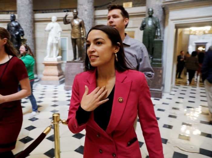 'There is a monster living in my sink': Alexandria Ocasio-Cortez freaks out after discovering the garbage disposal in her DC apartment