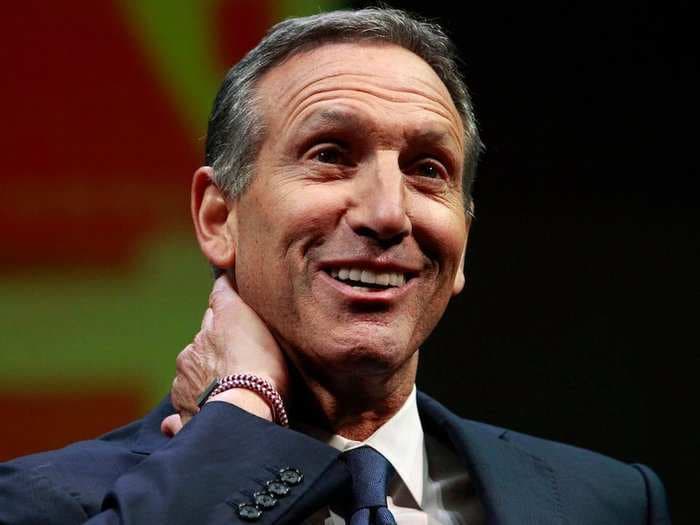 Former Starbucks CEO Howard Schultz is cooling it on his potential 2020 presidential run because of Joe Biden