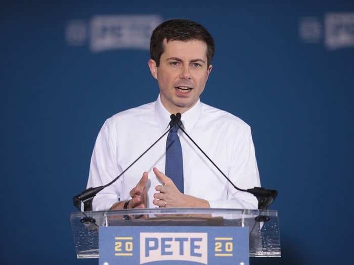 Pete Buttigieg has been the breakout 2020 Democratic candidate. Here's his stunning rise in 1 chart
