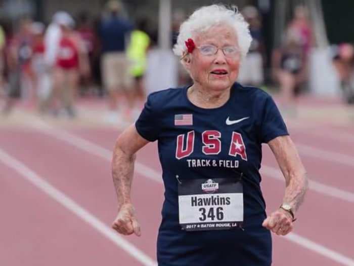 A 103-year-old woman who sets running records and looks for 'magic moments' shares 3 of her life tips, and they're right in line with what researchers say