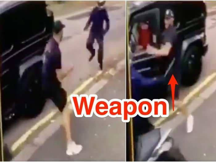 2 armed robbers tried to steal Mesut Ozil's car in London but his Arsenal FC teammate chased them away