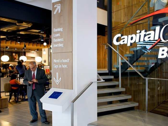 Capital One sinks after revealing a hack that leaked information on more than 100 million people