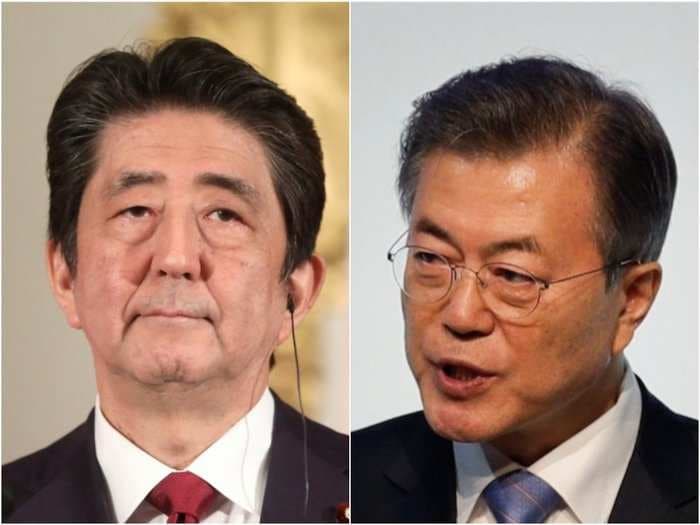 'A selfish, destructive act': Japan and South Korea cut each other from export whitelists as their trade war reignites World War II tensions