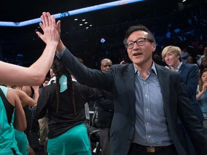 Alibaba billionaire Joseph Tsai is buying out the Brooklyn Nets in a $2.35 billion deal, and it's the highest price ever paid for a sports franchise