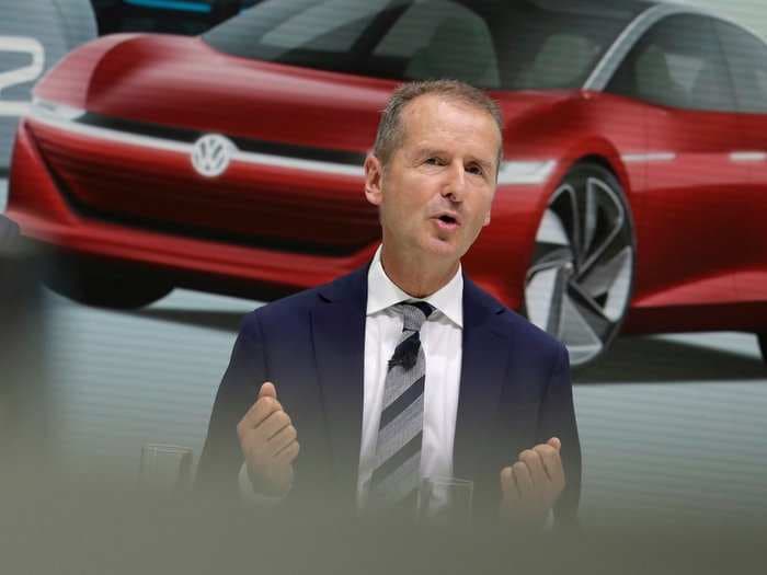 Tesla jumps after Volkswagen's CEO reportedly says he would invest in the company if he could