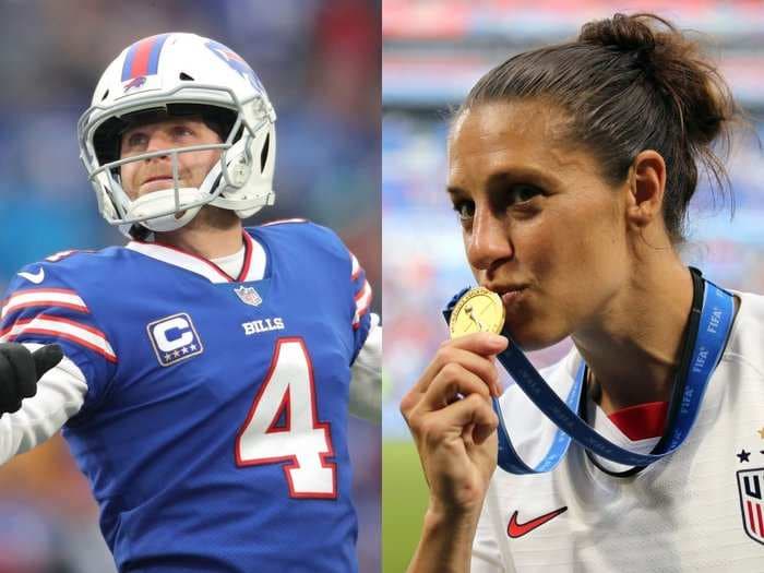 Buffalo Bills kicker Stephen Hauschka offered to help Carli Lloyd make the jump to the NFL and believes she could succeed