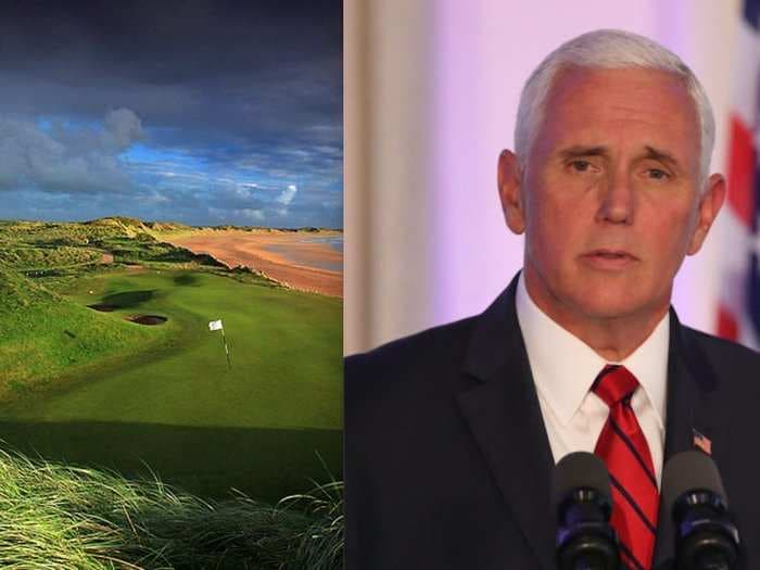 Inside Trump's controversial luxury golf resort in Ireland, where Pence spent US tax dollars and sparked outrage