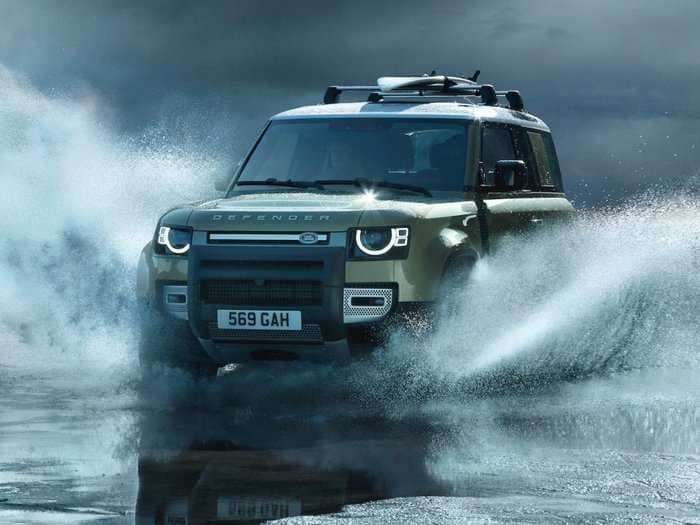 Land Rover just unveiled its long-awaited new Defender SUV. Take a closer look at this redesigned legend