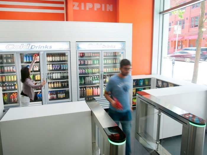 An NBA arena is opening an Amazon Go-style store where fans can grab beer and food in under 30 seconds - and never wait in line