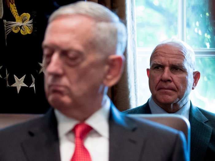 Mattis got so annoyed on calls with H.R. McMaster that he pretended the line got disconnected