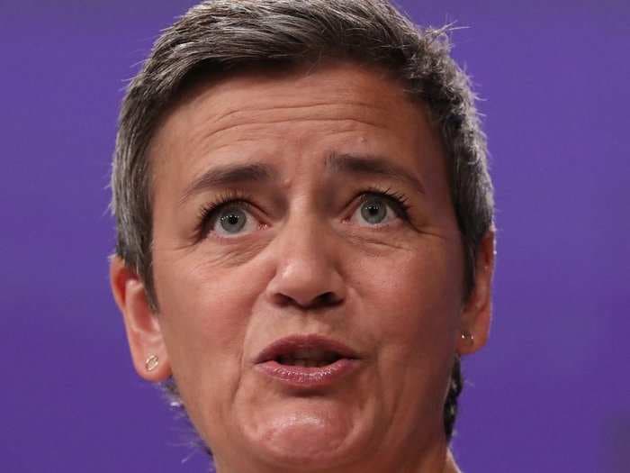 EU competition commissioner Margrethe Vestager says there's 'no limit' to how AI can benefit humans