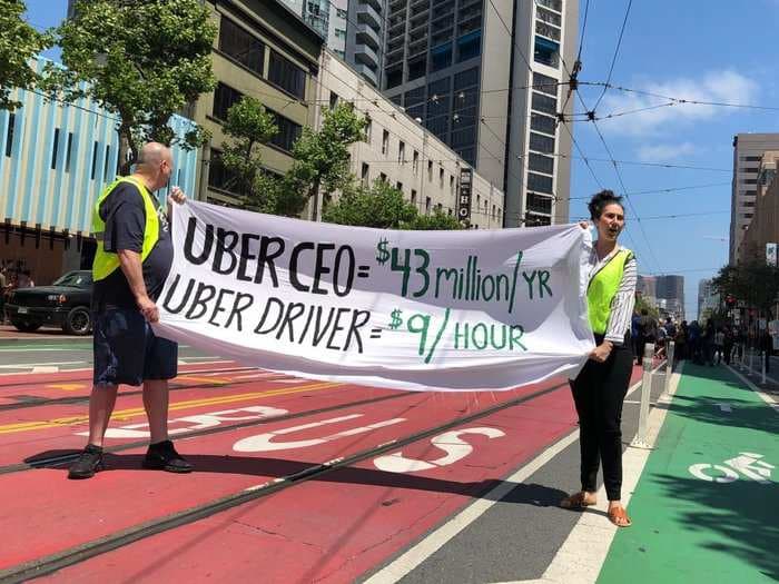 Uber's fight against California's new gig-worker law is a legal headwind that's not likely to go away anytime soon