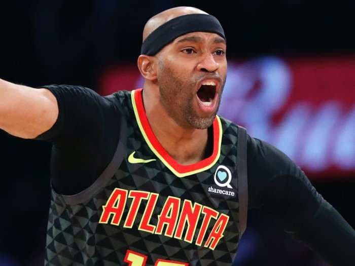 42-year-old Vince Carter made history by becoming the first NBA player to play during 4 decades