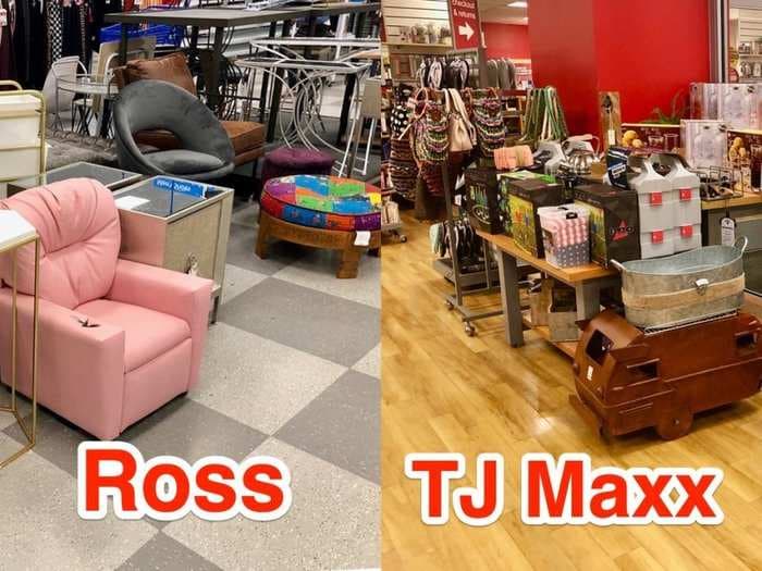 We visited a Ross and a TJ Maxx and while the former was far messier, both showed why discount shopping is the future of retail