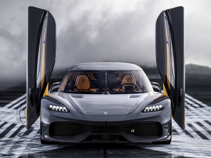 This new, 1,700-horsepower Swedish supercar can seat a family of 4 and even fit their luggage