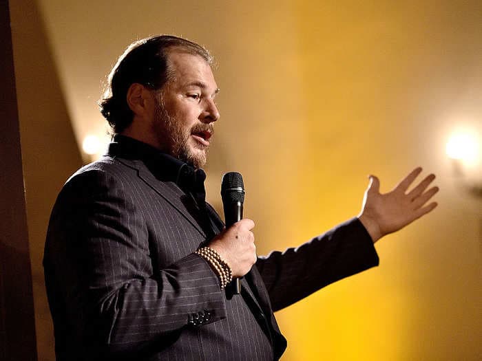 CEO Marc Benioff told investors that Salesforce was built to endure any kind of crisis, but a new filing shows all the ways the company is concerned about coronavirus