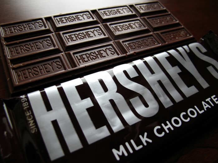 Americans may turn to chocolate for comfort during the coronavirus pandemic, and that could lead to a boost in Hershey's sales