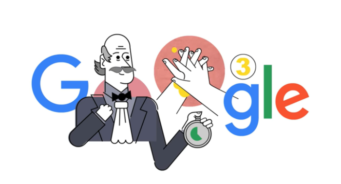 Google Doodle honours Dr Ignaz Semmelweis who controlled Childbed fever with his ‘correct’ handwashing practice
