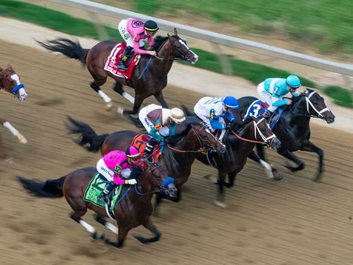 One lucky bettor turned $0.50 into more than $500,000 in one day betting on horse races