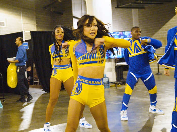 Here's what it's like to be a Golden State Warriors dancer