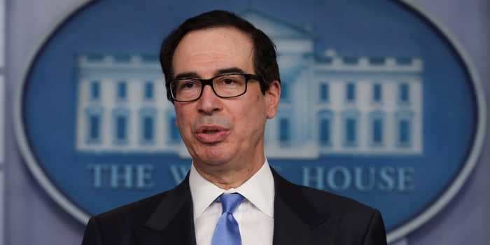 Treasury Secretary Mnuchin defends the $500 billion federal lending program for large corporations, which came without many strings attached