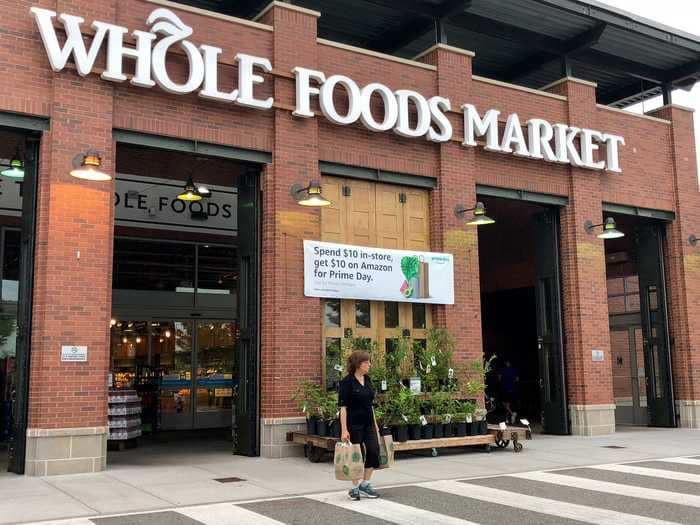 Amazon-owned Whole Foods will give free face masks to all shoppers at stores nationwide
