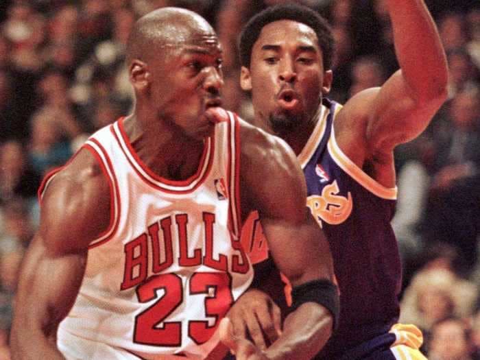 Kobe Bryant credited Michael Jordan's advice for helping him win five championships with the Lakers in emotional appearance in 'The Last Dance'