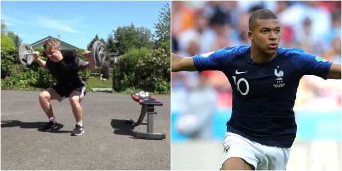 A YouTuber with 5 million subscribers spent 3 months training to sprint as fast as Kylian Mbappe, and he didn't even get close