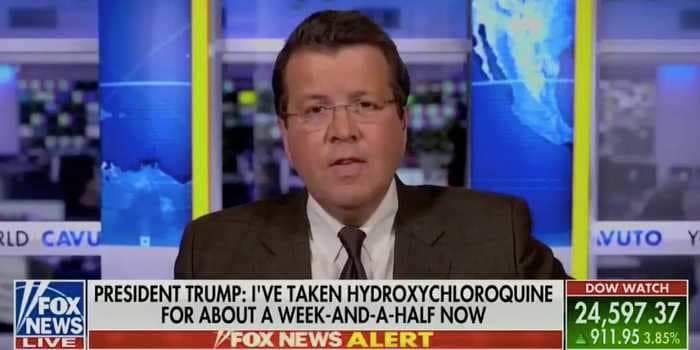 'I cannot stress this enough, this will kill you': Fox News host Neil Cavuto was shocked by Trump's announcement that he's taking hydroxychloroquine to prevent coronavirus