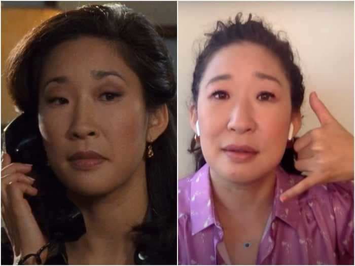 Sandra Oh perfectly recreated her iconic scene from 'The Princess Diaries' even though she hasn't seen the movie since it came out