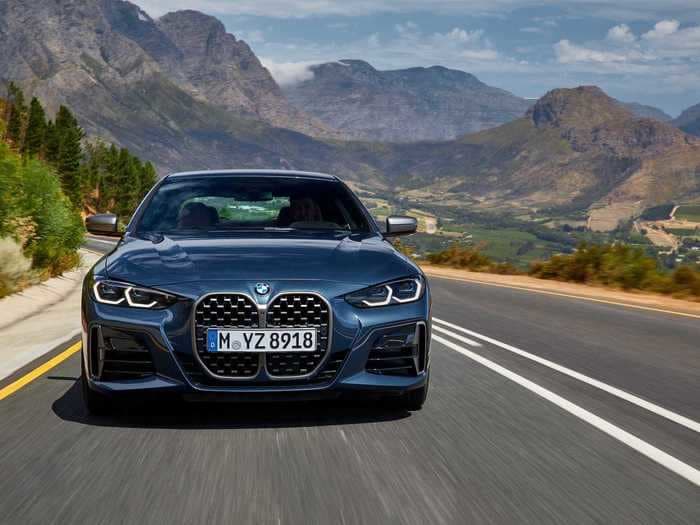 BMW just revealed its all-new 4 Series coupe with a a huge front grille that's already controversial