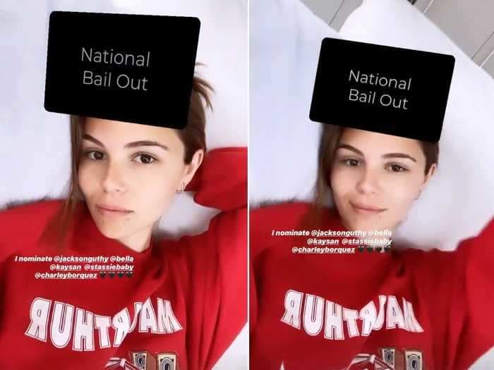Olivia Jade donated to the National Bail Out Fund after receiving backlash online for her 'hypocritical' posts condemning white privilege