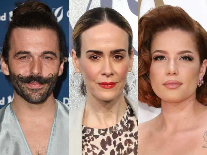 Jonathan Van Ness, Sarah Paulson, Halsey and more stars have called out J.K. Rowling for being 'transphobic'