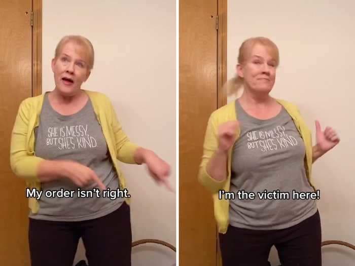 A TikTok mom is going viral for her 'Karen' dance featuring moves named after entitled behavior