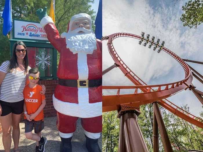 A theme park in the town of Santa Claus, Indiana, celebrates the holidays year round. Here's what it's like to visit.