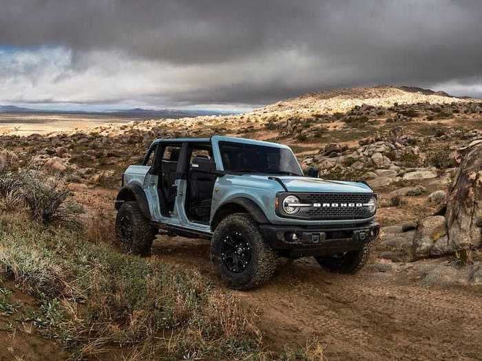 Ford just revealed the all-new Bronco SUV to take on Jeep and Land Rover — have a closer look at the first Bronco since 1996