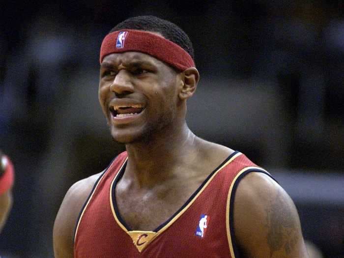 A trading card from LeBron James' rookie NBA season sold at auction for $1.8 million, making it the most expensive basketball card of all time