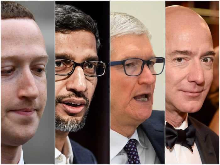 3 lawmakers in charge of grilling Apple, Amazon, Google, and Facebook on antitrust own thousands in stock in those companies