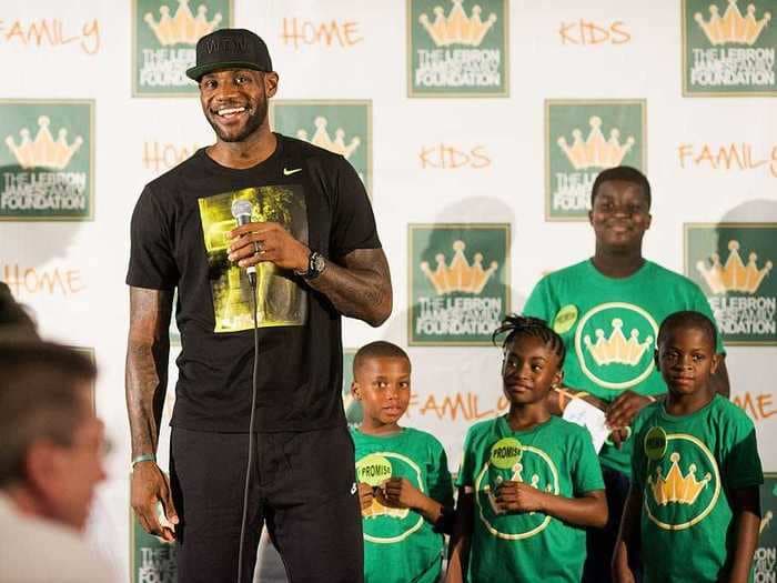 Photos show what it's like inside the historic apartment building LeBron James' foundation transformed into transitional housing for families in need