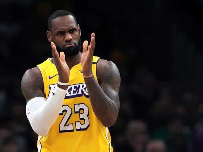 LeBron James predicted before the season that he would average double-digits assists for the first time in his 17-year career