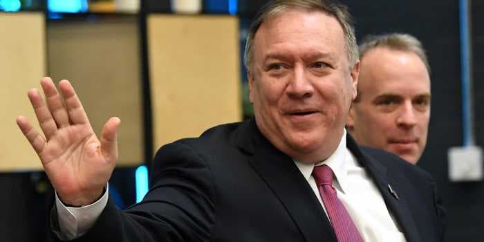 Mike Pompeo accused European allies of 'siding with the ayatollahs' after they refused to back Trump on Iran